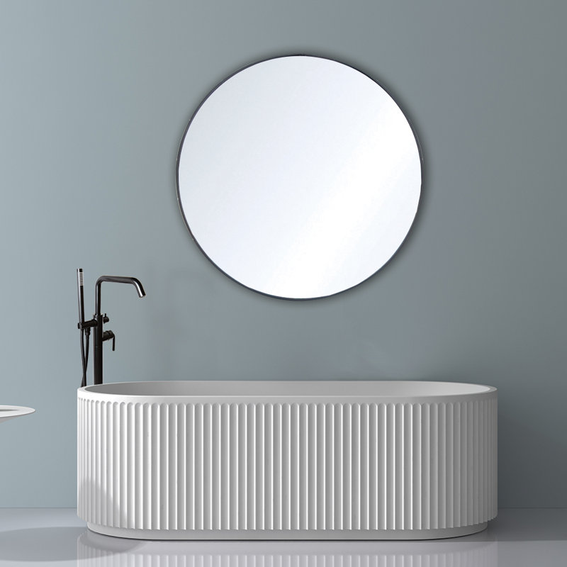 Brio 66.75'' L Freestanding Soaking Bathtub, Matte White