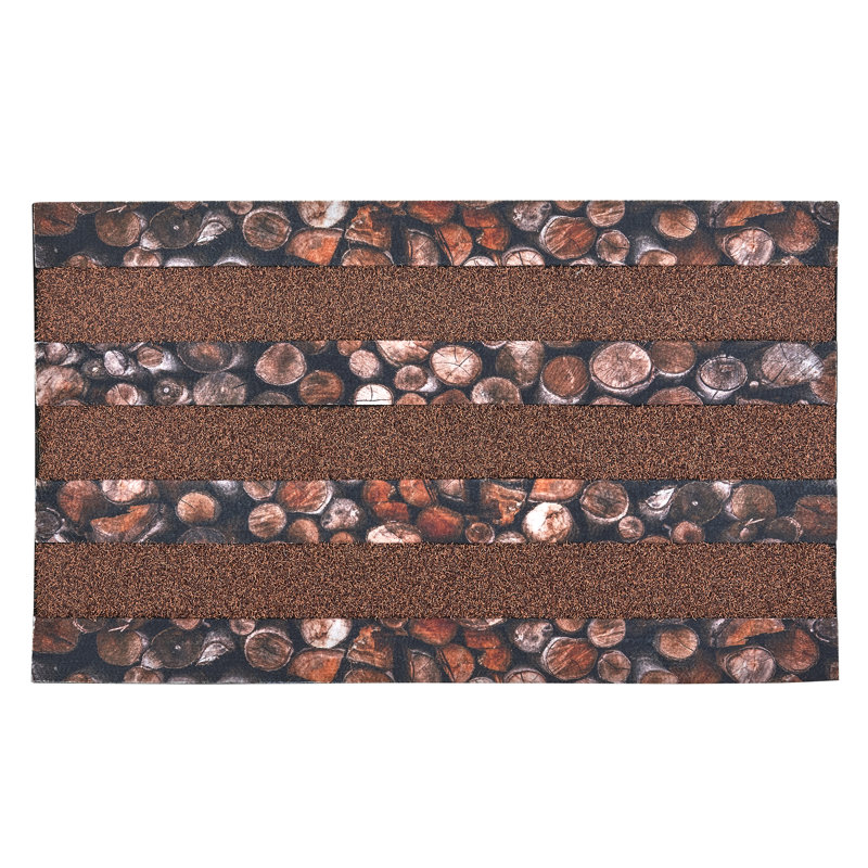 Tapis d'extérieur antidérapant Pebble Coir 30 po x 18 po