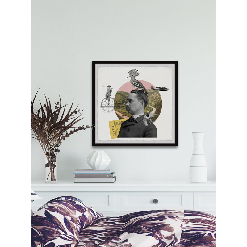 Eurasian Hoopoe - Single Picture Frame Print, 81cm H x 81cm W 