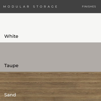 Étagère à chaussures modulaire l 21,38 po avec 4 tablettes