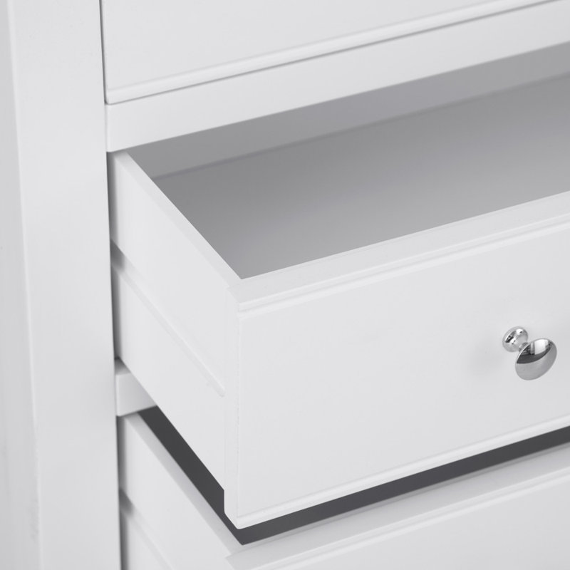 Lyddington 90cm W 5 - Drawer Chest of Drawers