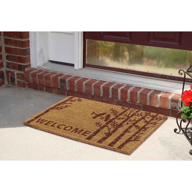 « forest welcome », super scrap 24 po x 16 po tapis de porte extérieur antidérapant Mignon