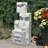 Haeng Hand Crafted Weather Resistant Floor Fountain with Light