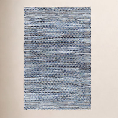 Caila Hand-Woven Geometric Rug