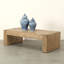 Seaside Slab Coffee Table 60x30 Weathered Natural