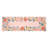 Floral Runner Rug 2x6 Washable Runner Modern Scalloped Runner Pink Runner Hallway Runner with Non Slip Backing, Low Pile Thin Runner, Indoor Foldable Printed Rug for Entryway Bathroom-514607123-514607113