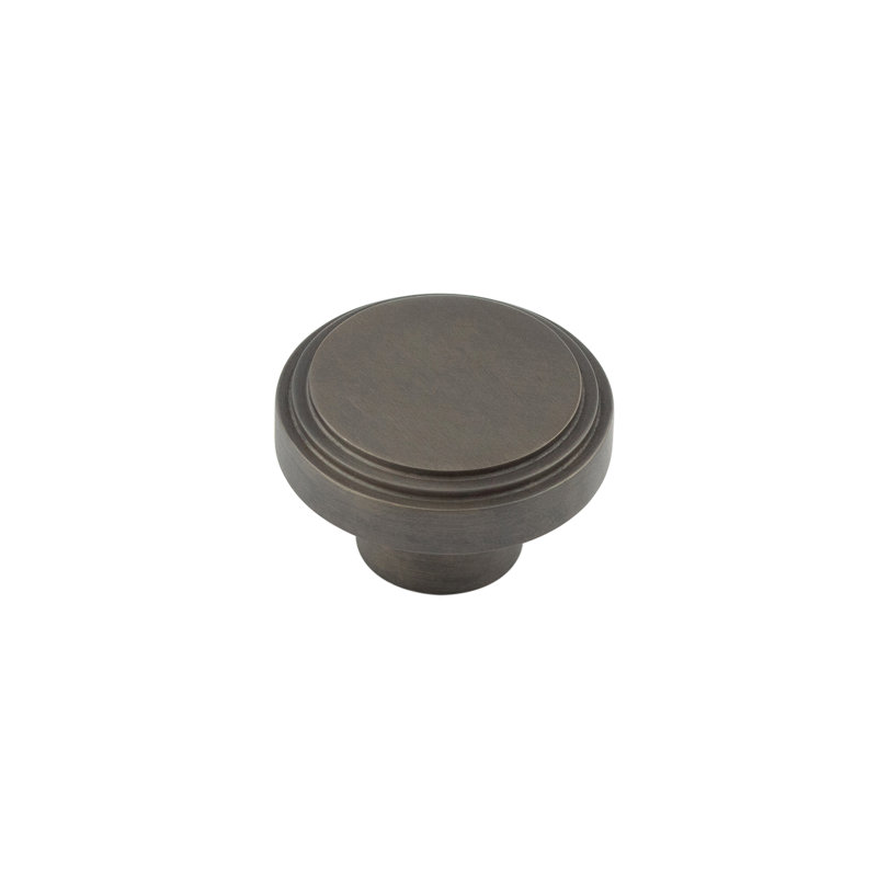 Hoxton 40mm Diameter Round Knob, Dark Bronze