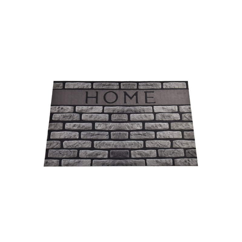 Paillasson durable en PVC antidérapant de 15,7 po x 23,6 po | Matériau 100% PVC, lavable à la machine à 86 ° F | Parfait pour l'intérieur et l'extérieur, facile à nettoyer, élégant et fonctionnel