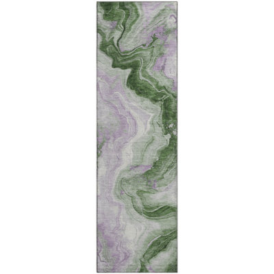 Premium Machine Washable Chelston AMF1862 Swirls Rug