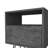 Jacara 17.7'' W Metal Nightstand-937011331