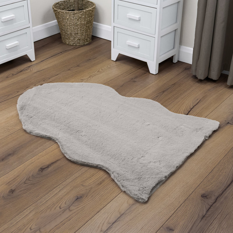 Machine Tufted 60cm X 90cm Area Rug, Tan