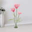 Fleurs à trois têtes de tulipes artificielles pour réception de mariage-740436226