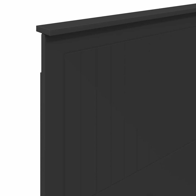 Headboard, European Toddler (80 x 160 cm), Black Oak