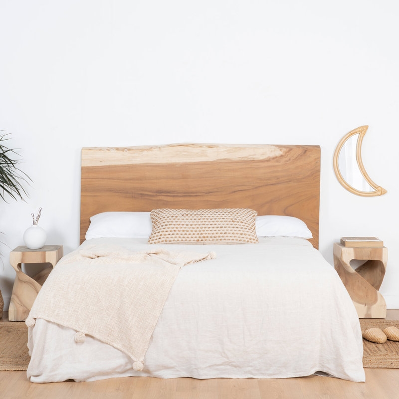 Bracy Solid Wood Headboard, Small Double (4')
