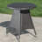 Brissette Round Outdoor Bistro Table With Umbrella Hole , 25.75'' in. W 25.75'' in. D-2101529269-2015055130
