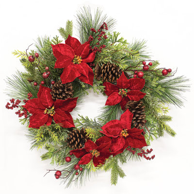 Faux Pine 4'' Wreath
