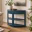 Console demi-lune avec tiroir Wilton-1206055999