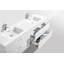 Ensemble de meuble-lavabo double mural 72 po Royka-552228275