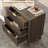 Donati Fluted Nightstand With 3 Drawers-25329679