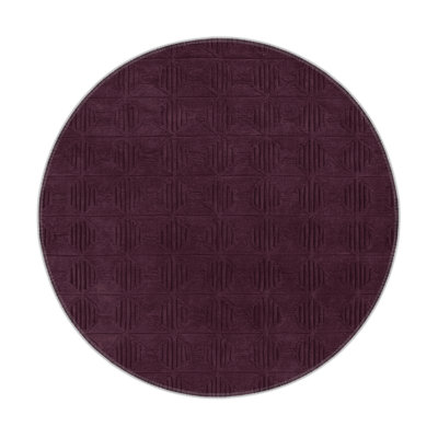 Trellis Red Indoor and Outdoor Area Rug
