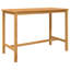 Solid Wood Patio Dining Set Table,