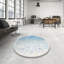 Tapis oriental bleu / blanc Hovey-1262425516