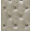 Chaise avec accoudoirs touffetée blanc os (ensemble de 2)