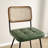 Bodnar Ratten Back Tufted PU  Upholstered Dining Side Chair-1494427623