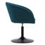 Velvet Swivel Barrel Chair-2003668690