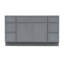 Base de meuble-lavabo simple 57 po seulement-98666908