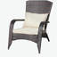 Chaise de patio rembourrée-371129977-371129982
