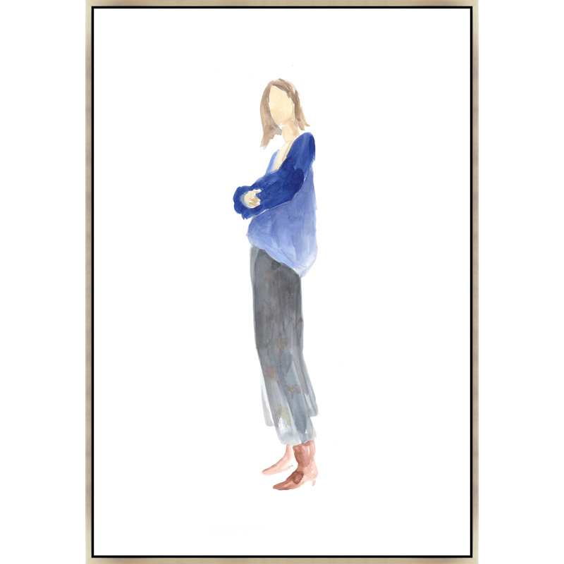 Style Me I Print by Helen Parker, 36.5" H x 25.5" W x 1.5" D, Image Brush Gel