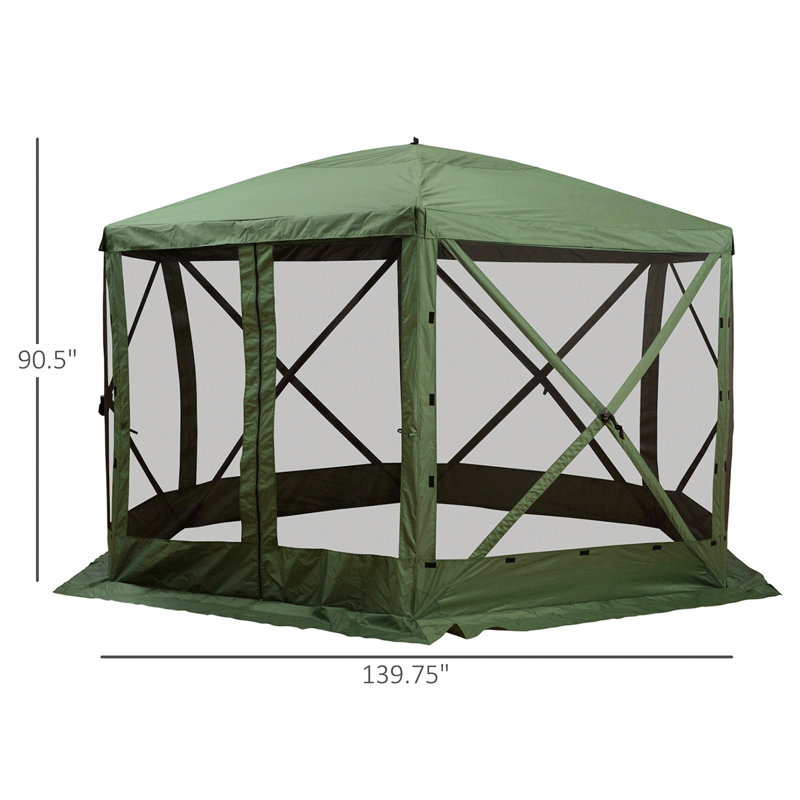 Pavillon de jardin Hexagon Pop Up
