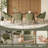 Modern Upholstered Dining Chair with Wooden Legs-432712442