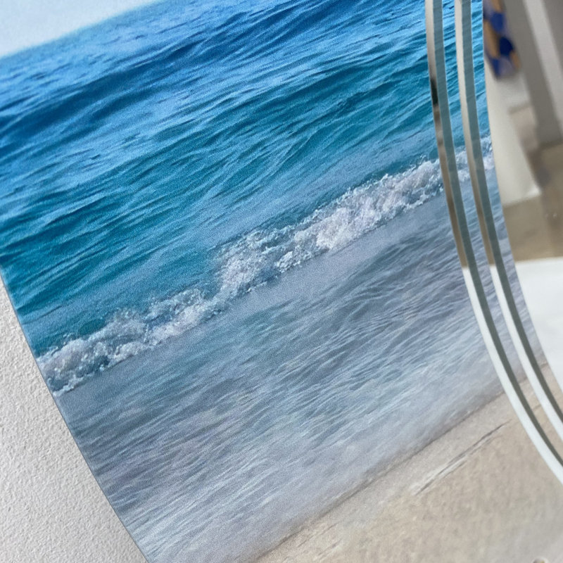 Rotert Oval Mirror, 30" x 20"