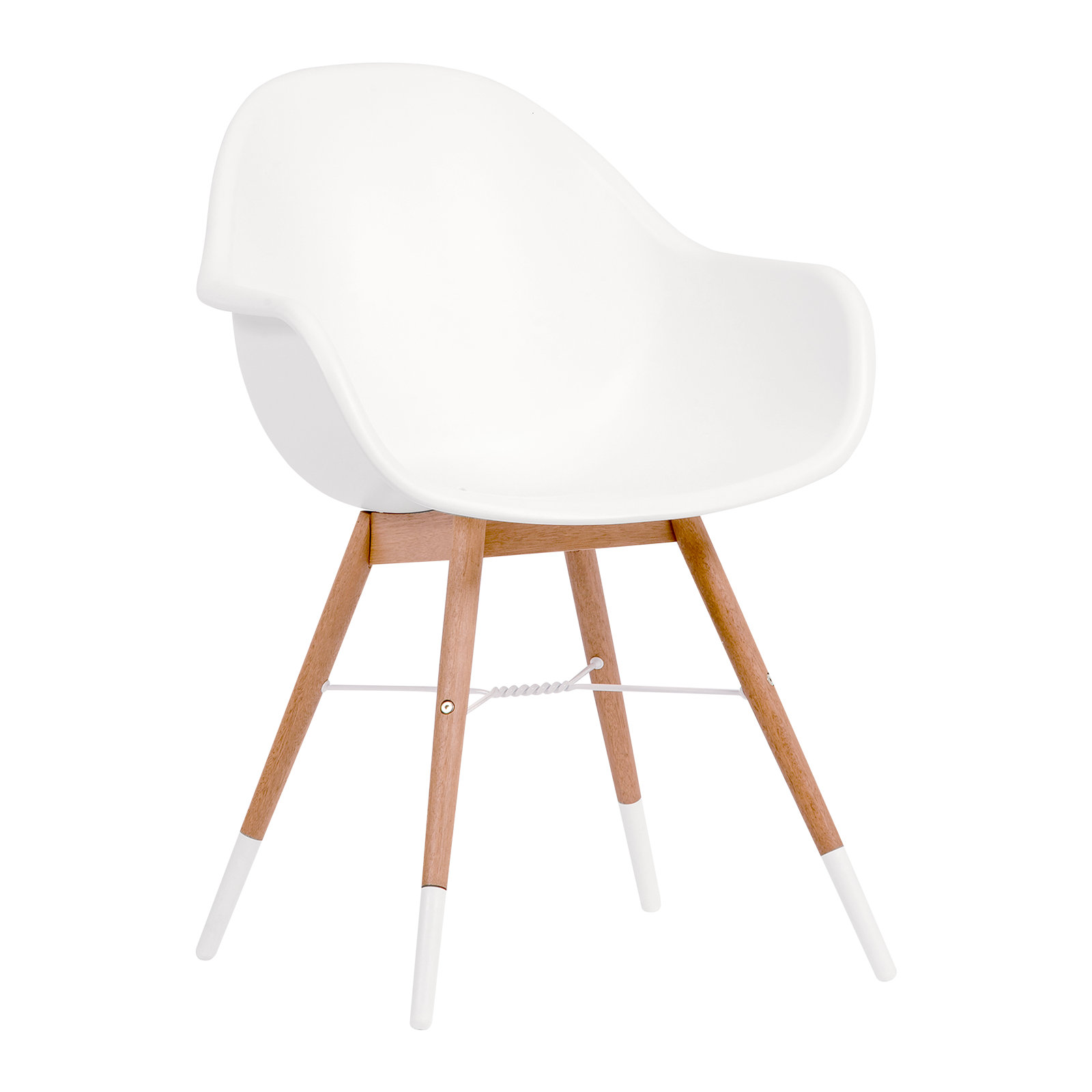 Alyisa Eucalyptus Patio Armchair, Light Teak