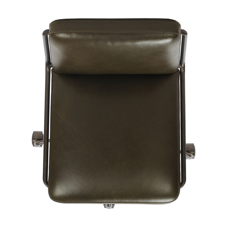 Amos Armless Desk Chair, Dulane Moss