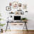 Engineered Wood Picture Frame - Set of 7 with Mat-2063421981