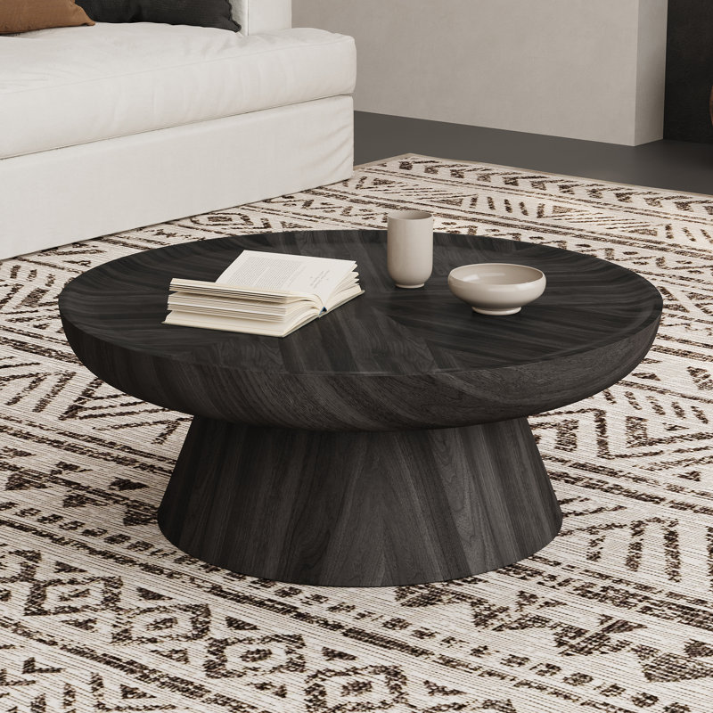Table basse Mid-Century Modern, Black