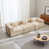 Chenille beige sélectionné