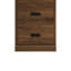 Armoire 3 tiroirs en brun-340076249