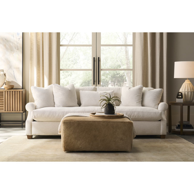 Canapé Joyce, H 35 po x l 98 po x P 46 po, Nomille coquille d'œuf Crypton® chenille (102CR-, 3