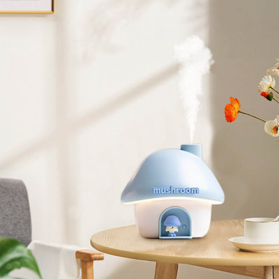 Humidificateur sans fil petite veilleuse bureau maison dortoir chambre à coucher lumière dégradée colorée silencieuse