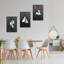 Ensemble de 3 décorations murales Forest World-1675170221