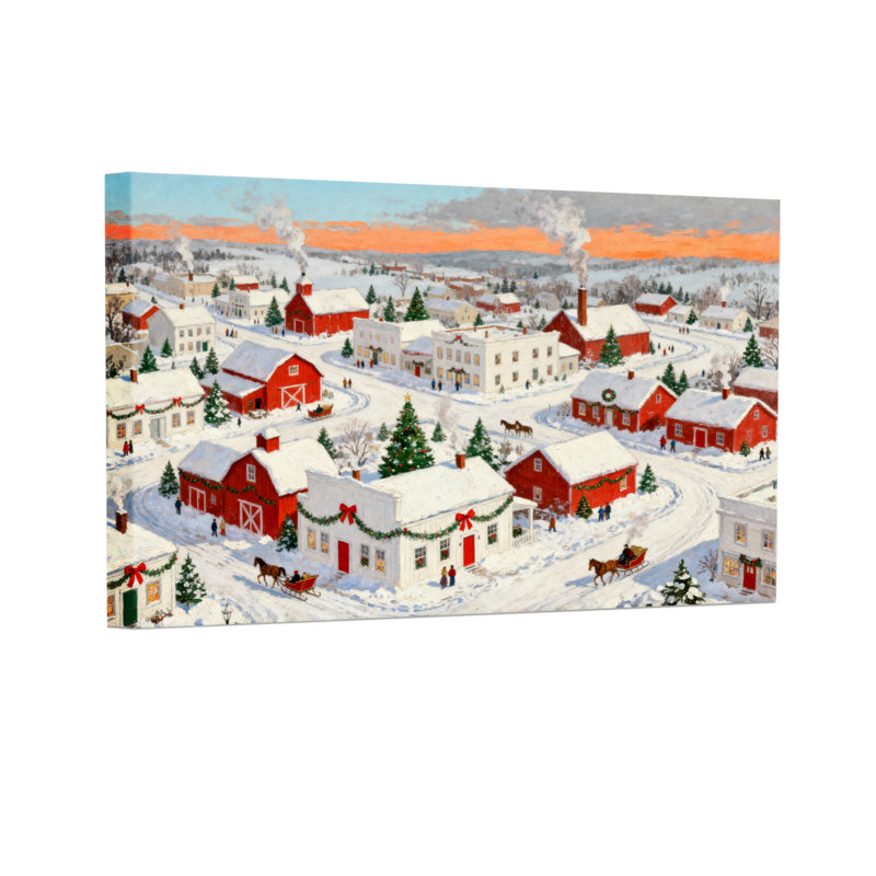 Ensemble de 3 reproductions d'art sur toile, ensemble de 3 impressions sur toile, H 12 po x l 18 po