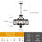 5 - Light 20" Dimmable Farmhouse  Chandelier Ceiling Lights-492683284