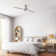 52" Gattis 2 - Blade Flush Mount LED Ceiling Fan with Remote Control and Light Kit