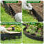 Bordure de jardin pour jardin, cour, allée, sentier, décoration extérieure rustique, bordure de bordure de jardin-126643169