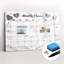 Magnetic Glass Dry Erase Board