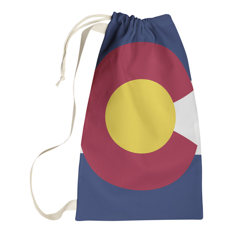 Sac à lessive US State flag, Grand (H 76,5 po x l 29,5 po x 1,5 po), Colorado
